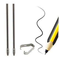 REEYEAR No Worn Out Fine Replacement Pencil Nibs Compatible with STAEDTLER Noris Digital Jumbo/Classic/Mini EMR Digital Pen Stylus, Titanium Alloy Ballpoint Tips fits for Noris EMR Pen,2 Pcs