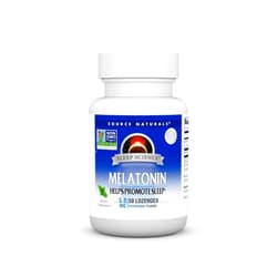 Source Naturals Melatonin 5 mg - 50 Peppermint Flavored Lozenges