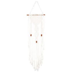 Solid Oak Macramé Wall Hanger Kit - Double Twist, Original version