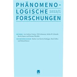 German Edition by Inga Römer (Editor), Thiemo Breyer (Editor), Michela Summa (Editor) & 0 more Format: Kindle Edition Phänomenologische Forschungen 2023-1 (German Edition)