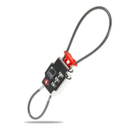 Lewis N. Clark Lewis N Clark Triple Security Lock: TSA Luggage Locks for Suitcases, Carry On, Laptop Bag & More, Set Combination Lock to Create Secure Padlock for Travel, Vacation, Business, or Backpacking, 1 Pack