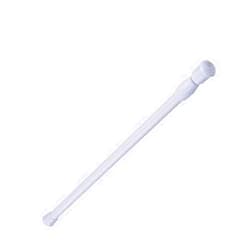 SMAZ LIFE Spring Window Curtain Tension Rod Closet Cupboard Kitchen Hanger Rod 16-27 inch