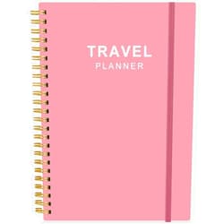 Heveboik Travel Journal for Women & Men, Vacation & Road Trip Planner Organizer, Travel Notebook for 6 Trips, Trip Planner Gift to Record Memories and Adventures from Special Trips, 5.8
