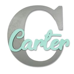 Handmade Custom Personalized Wooden Name Sign, Wood Letter, Nursery Wall plaque decor for Boys and Girls