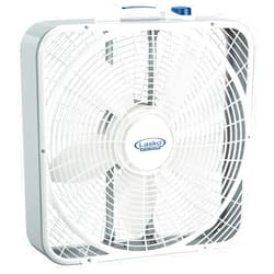 Lasko 20″ Weather-Shield Performance Box Fan-Features Innovative Wind Ring System for Up to 30% More Air, 20 Inch, 3720