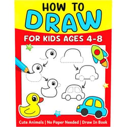 Lucas & Friends by RV AppStudios How To Draw For Kids (No Paper Needed): Step By Step Guide To Drawing Cute Animals, Cars, Toys, Unicorns and More | Fun Coloring and Activity Book For Kids Ages 4-8