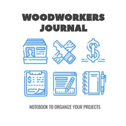 Carpenter Corner Woodworkers Journal: Notebook to Organize Your Projects - Plan Ideas - Sketch Design- Gift for Woodworkers and Carpenters