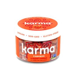 Karma Cinnamon Cashews with Skin by Karma Nuts, Whole, Sweet, Roasted, Vegan, Gluten Free, Low Net Carb, Natural, Everyday Nut Snack, 8oz Jar (Pack of 1)