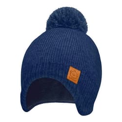 KeaBabies Baby Beanies, Baby Hats for Boys, Girls - Cute Toddler Winter Hat, Soft & Stretchy Beanies for Infant, Newborn 6-36 Months, Cozy & Warm with Earflap Muff & Pom (Navy)
