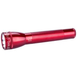 MagLite 3C Cell LED Flash Light, Red