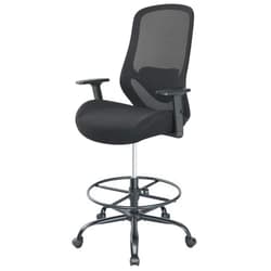 HYLONE Drafting Office Chairs Big and Tall 450lbs Heavy Duty Mesh Tall Office Chair for Standing Desk, Ergonomic Desk Chair with with Lumbar Support & Wide Seat