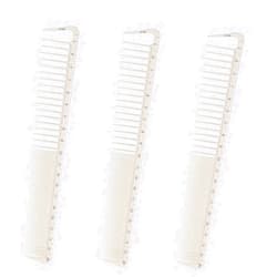 Zhouocea 3 Pcs Barber Comb Parting Combs for Braiding Hair, Hair Cutting Combs with Ruler Measurements Anti-Static Long Measuring Professional Combs for Salon Barber Styling