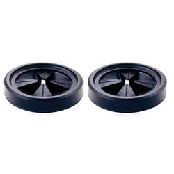 InSinkErator Deluxe Mounting Gasket, Black (Pack of 2) for Stainless Steel Disposers