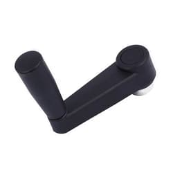 Aexit 8mm Dia Knobs & Hand Wheels 30.5mm Depth Thread Metal Machine Knob Star Knobs Adjustable Handle