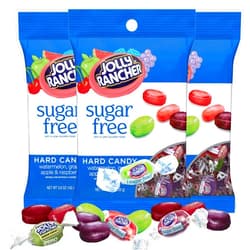 Munch Mania Jolly Rancher Sugar Free Hard Candy, Individually Wrapped 3.6 Ounce (Pack of 3), Sugar Free Jolly Ranchers Hard Candy, Sugar Free Candy, Hard Candy Sugar Free, Jolly Rancher Zero Sugar Hard Candy