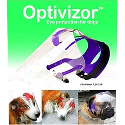 Optivizor Eye Protection for Dogs (Large 72-99 Pounds)