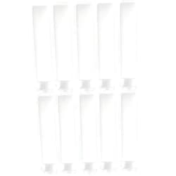 FRCOLOR Squeezable Travel Lotion Containers 10 Pcs Airless Cream Bottles for Toiletries Cream Dispenser Cream Bottle