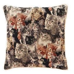 Signare Tapestry Double Sided Square Throw Pillow Cover 18