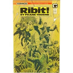 By Frank Thorne (Author) Ribit! #3 By Frank Thorne March 1989