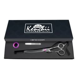 Kenchii Scorpion 46 Tooth Thinning Scissors for Dogs and Pets - Premium Steel Scissors for Dog Grooming - Dog Shears Pet Grooming Accessories - Pet Hair Trimming Scissor