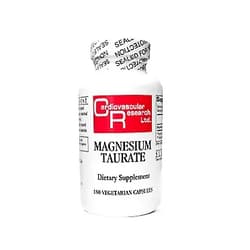Cardiovascular Research Magnestium Taurate 125 mg, Creamy White, 180 Capsules (MAGT2)