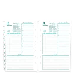 Franklin Covey FranklinCovey - Original One Page Per Day Ring-Bound Planner (Classic, Jan 2025 - Dec 2025)