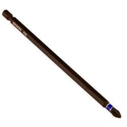 IRWIN Screwdriver Bit, Impact Rated, Phillips #2, 6-Inch (IWAF36PH2)