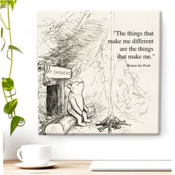 Classic Self Affirmation Quote Canvas Wall Art Motivational Sayings Print Poster Framed Painting Artwork for Home Living Room Bedroom Office Wall Decor (8