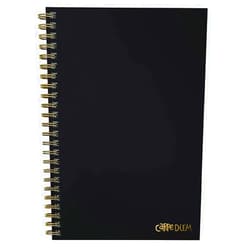 PUKKA PADS USA (CARPE DIEM) Black Carpe HRDCVR NOTEBK