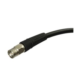 Blue Jeans Cable BJC RG-6 Coaxial Cable, 25 Foot, Black; Broadcast Quality Coax, Assembled in USA