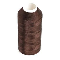 Desirable Life Bonded Nylon N66 Sewing Thread 1500 Yards Size #69 T70 210D/3 for Leather Denim Hand Machine Craft Shoe Bag Repairing Strong Heavy Duty High Temperature Resistant Waterproof (Brown)