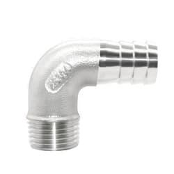 Joywayus Stainless Steel Hose Fitting 90 Degree Elbow 5/8