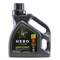 Hero Clean Juniper Scent Laundry Detergent Liquid 50 oz. - Case of: 66