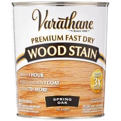 RUST-OLEUM qt Brands 262004 Spring Oak Varathane Fast Dry Wood Stain, 1 Quart