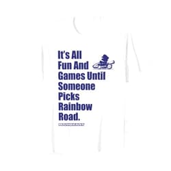 Nintendo Mario Kart Rainbow Road Fun And Games T-Shirt