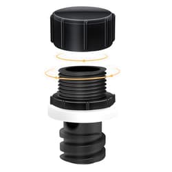 Poweka Cooler Drain Plug Hose Connection Compatible with Yeti Cooler,Cooler Drain Plug Replacement for Yeti's Line of Roadie, Tundra, and Tank Coolers,Coolers Leak-Proof Accessories