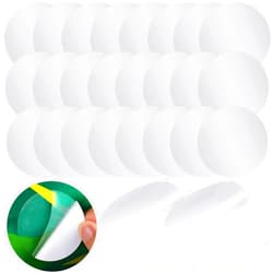 Outus 30 Pieces Self-Adhesive Pool Repair Patch Kit Vinyl Plastic Repair Patch Pool Patches for Above Ground Pools Inflatable Boats Products (6 x 6 cm)