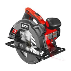 SKIL 15 Amp 7-1/4 Inch Circular Saw with Single Beam Laser Guide - 5280-01