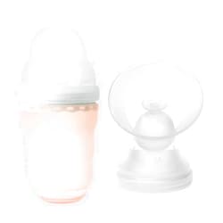 Olababy GentleBottle(Coral, 8oz) + Breast Milk Collection Attachment Bundle