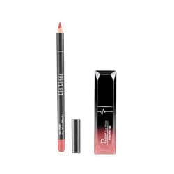 Sunlucky Lipstick & Lipliner Matte Liquid Makeup Set, 2 Pcs Superstay Mate Velvet Ink & Lip Liner Pencil, Waterproof Lip Gloss Beauty Lips Make Up Gift Set (B)
