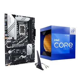INLAND CPU Motherboard Combo - Intel Core i9-12900K Desktop Processor 16 (8P+8E) Cores up to 5.2 GHz with Integrated Graphics Bundle with ASUS Prime Z790-V AX WiFi DDR5 Motherboard