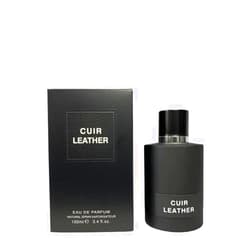 Fragrance World – Cuir Leather Edp 100ml Unisex perfume | Aromatic Signature Note Perfumes For Men & Women Exclusive I Luxury Niche Perfume Made in UAE