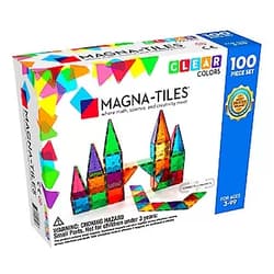 Magna Tiles Magna-Tile Translucent Colors 100 Pieces