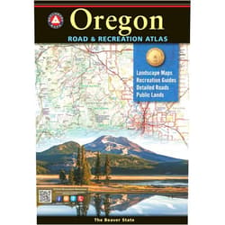 By Benchmark Maps (Author, Editor, Illustrator) Oregon Road and Recreation Atlas - 11th Edition, 2024 (Benchmark)