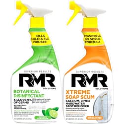 RMR Brands All-Purpose Botanical Based Disinfectant Cleaner and RMR - Xtreme Soap Scum Remover Bundle