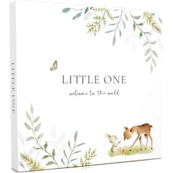 ZICOTO Keepsake Baby Memory Book for Boys & Girls – Timeless First 5 Year Baby Book Photo Album – Gender Neutral Journal Scrapbook - Record a Milestone for Every Event from Birth to Age 5