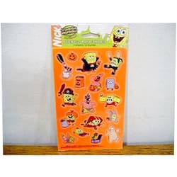 American Greetings Stickety Doo Da Halloween Stickers - 34 Stickers Spongebob Squarepants Patrick Dracula Frankenstein Pirate Mummy