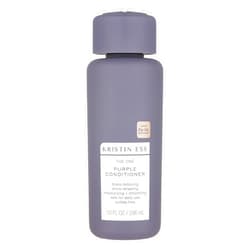 Kristin Ess Hair The One Purple Conditioner for Toning + Moisturizing Blonde Hair - Neutralizes Brass + Yellow Tones - Sulfate, Silicone and Paraben Free, Color + Keratin Safe, 10 fl. oz.