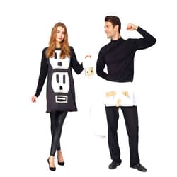 Spooktacular Creations Plug and Socket Halloween Costume Adult, Plug and Outlet Couples Costume USB Costume