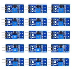YELUFT 15pcs TCRT5000 Infrared Reflective Sensor Module IR Photoelectric Switch for Arduino STM32 Smart Car Robot